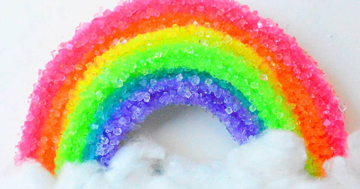 Crystal Rainbow Science Fair Project