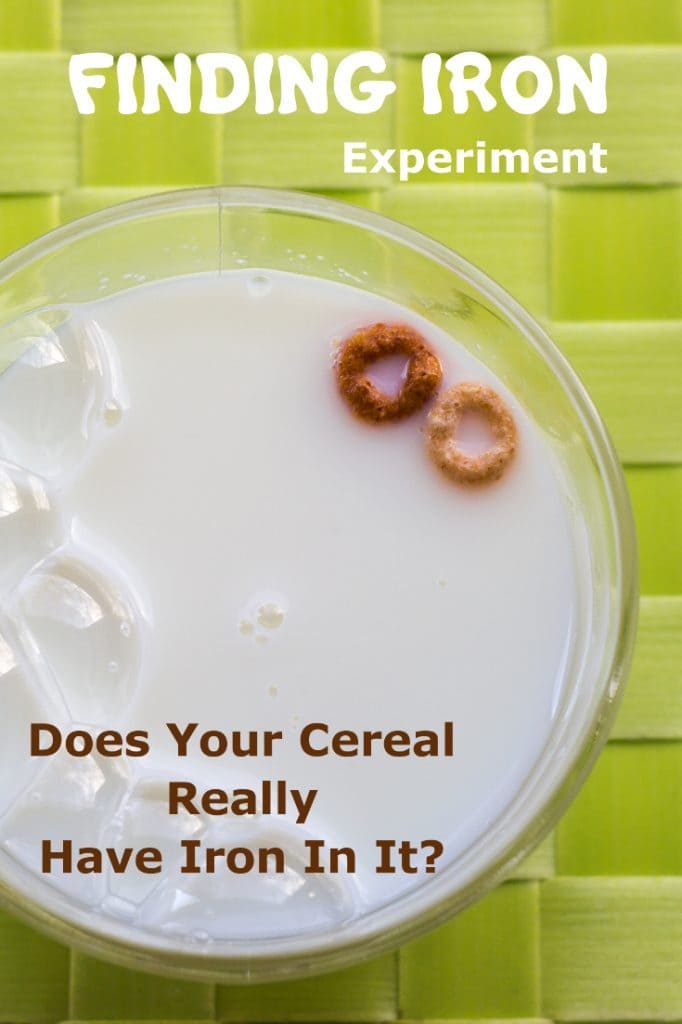 Iron In Cereal Experiment